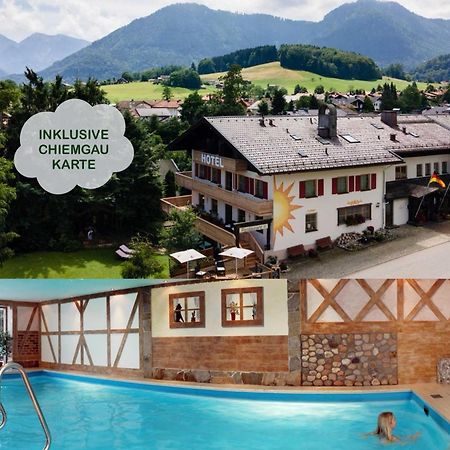 Hotel Alpensonne Ruhpolding Chiemgau Karte Exterior foto