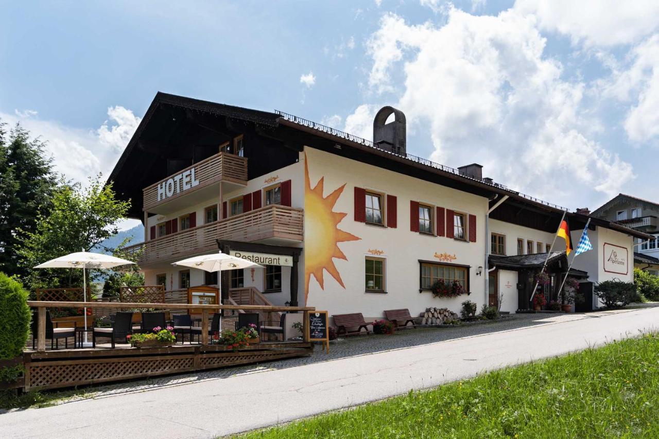 Hotel Alpensonne Ruhpolding Chiemgau Karte Exterior foto